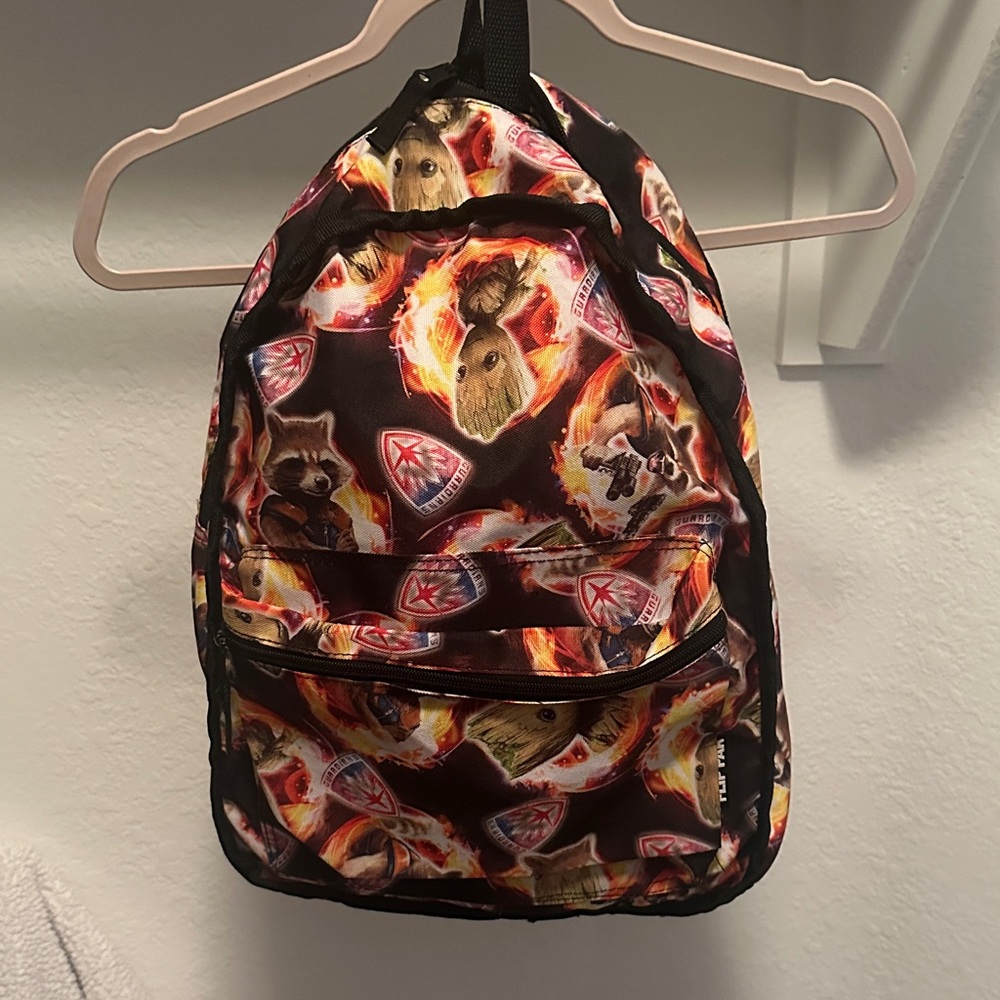 Guardians of the Galaxy (Groot) Backpack - reversible Black and Brown